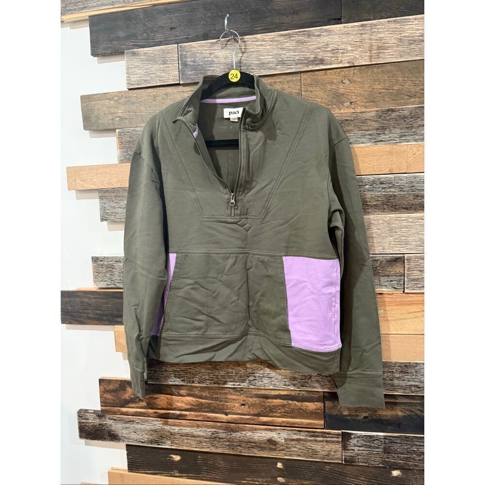Pact sweatshirt organic cotton sz M